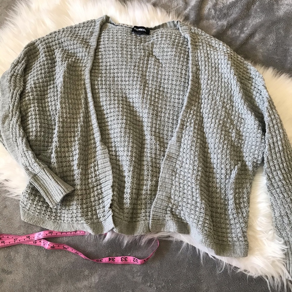 Loose fitted open front EXPRESS Cardigan small